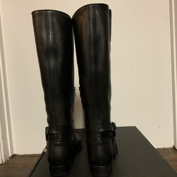 NWT Frye Melissa Knotted Tall Leather Riding Boot - Picture 8 of 12